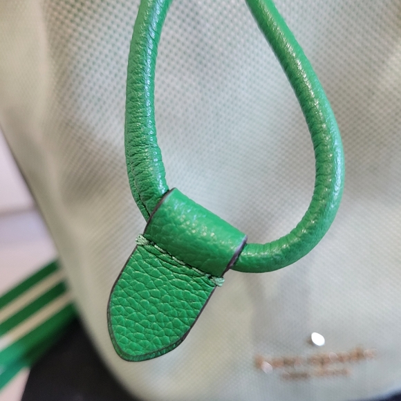 Kate Spade green bucket drawstring bag - Picture 11 of 11